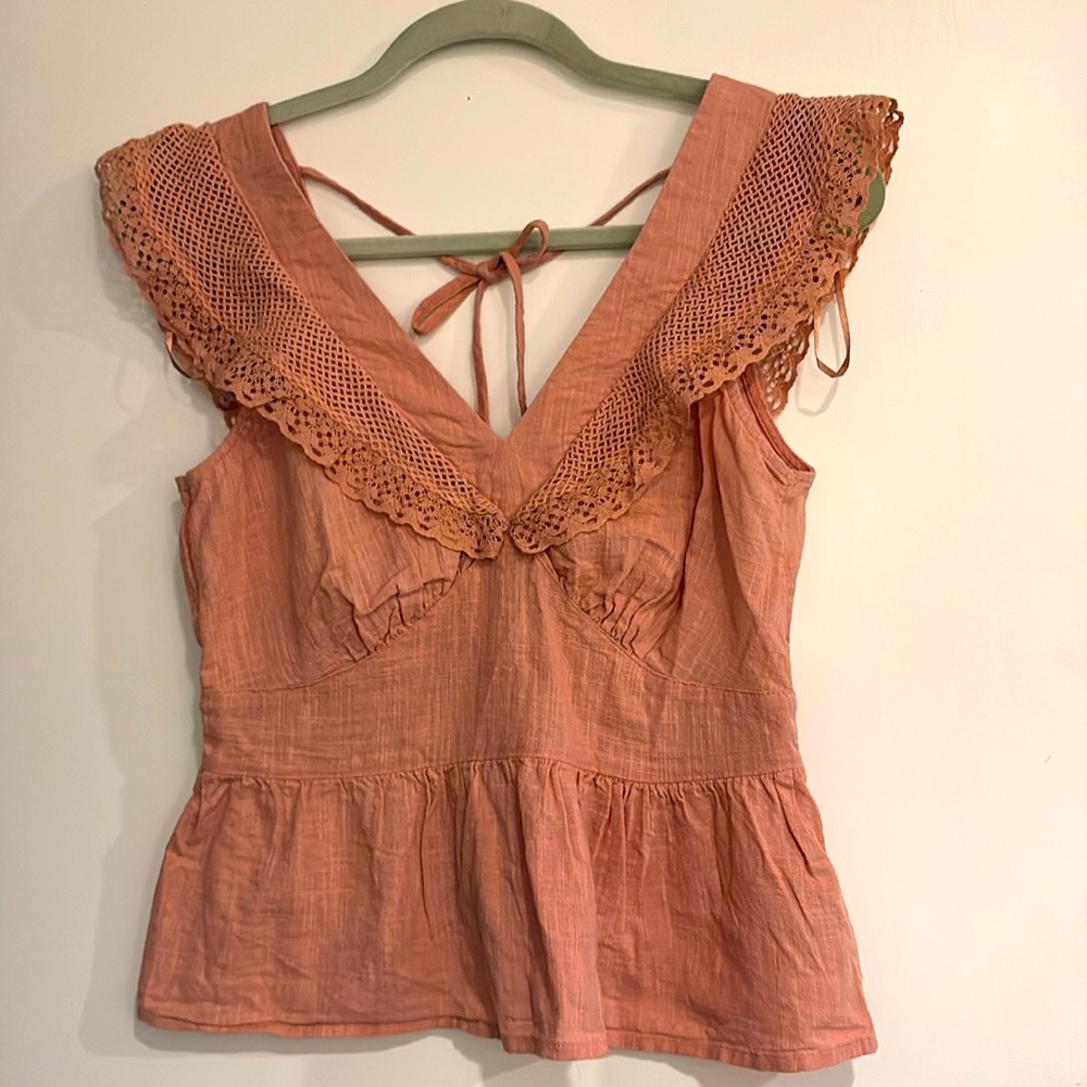 Blush Blouse Top
